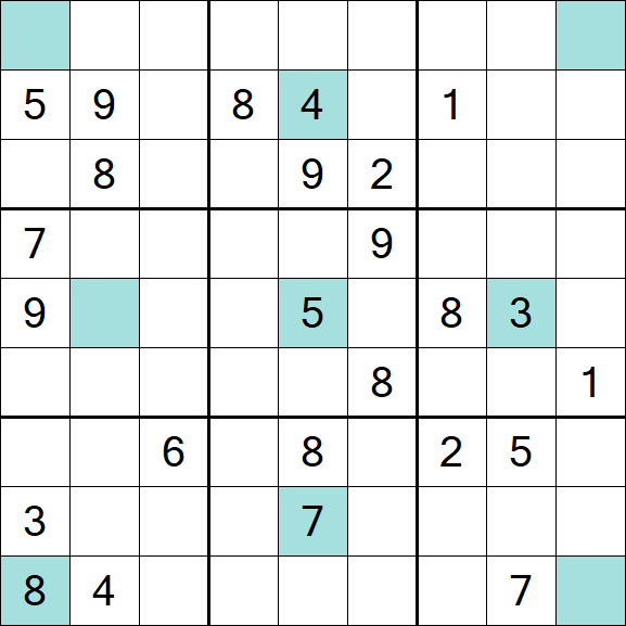 Girandola Sudoku - Difficile