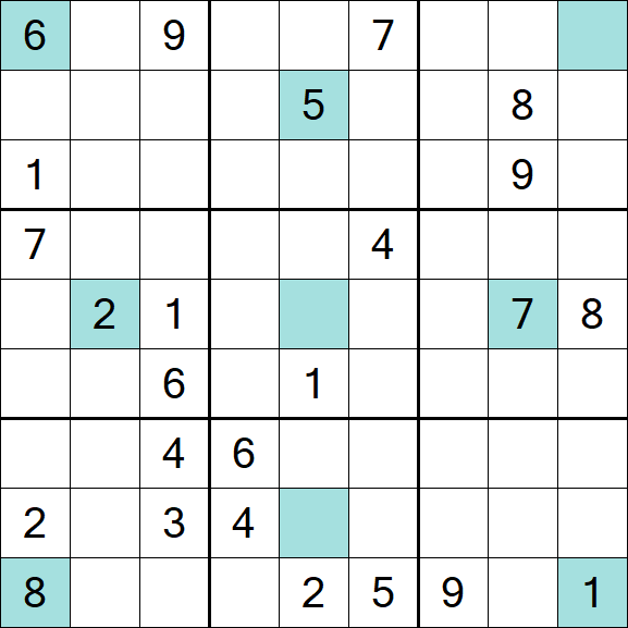 Girandola Sudoku - Difficile
