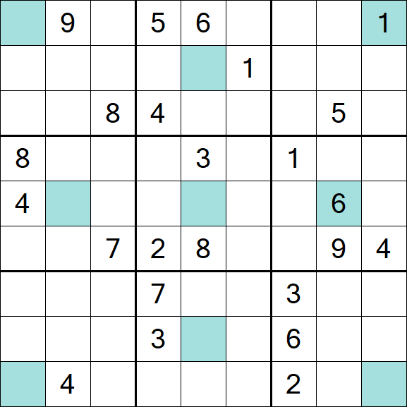 Girandola Sudoku - Difícil