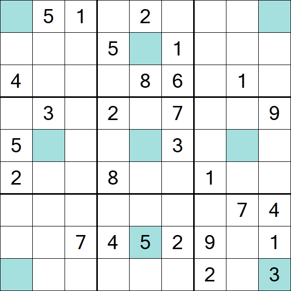 Girandola Sudoku - Difícil
