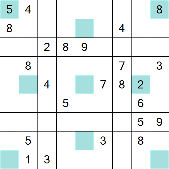 Girandola Sudoku - Difficile