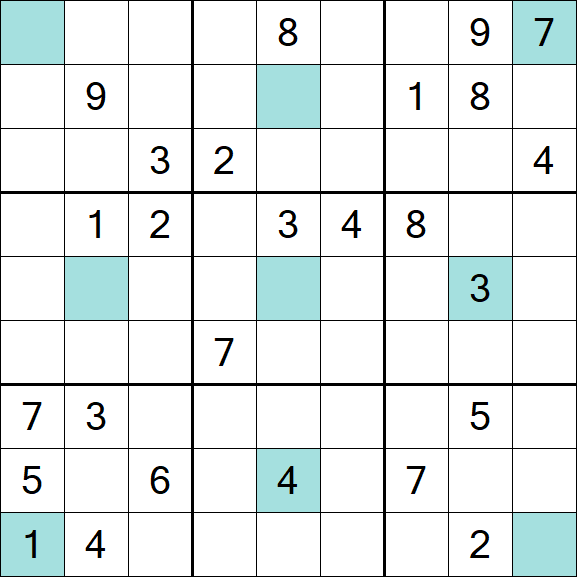 Girandola Sudoku - Difícil
