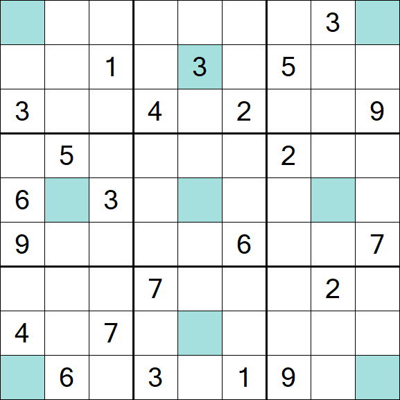 Girandola Sudoku - Difficile