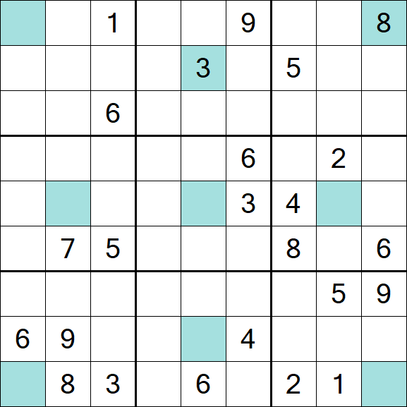 Girandola Sudoku - Difficile