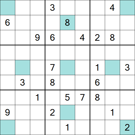 Girandola Sudoku - Difícil