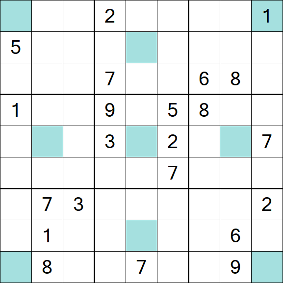 Girandola Sudoku - Difícil