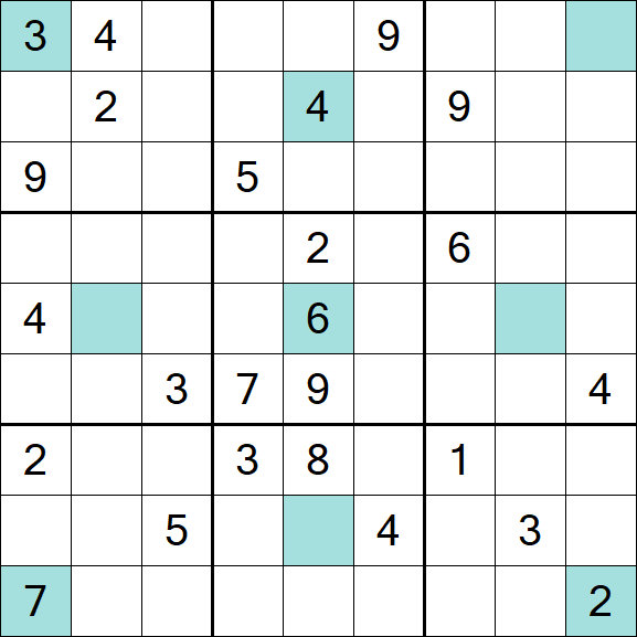 Girandola Sudoku - Hard