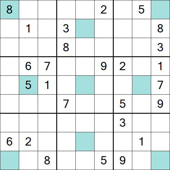 Girandola Sudoku - Difficile