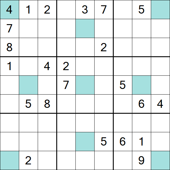 Girandola Sudoku - Difficile