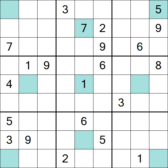 Girandola Sudoku - Difficile