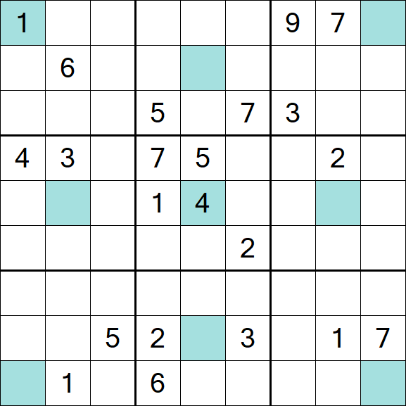 Girandola Sudoku - Difícil