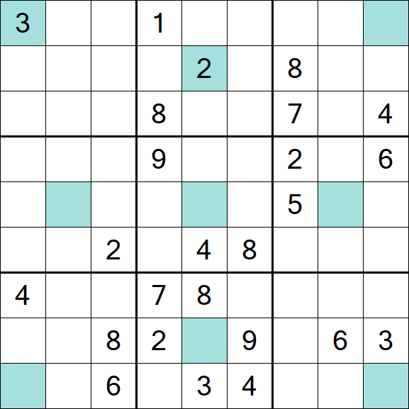Girandola Sudoku - Difícil