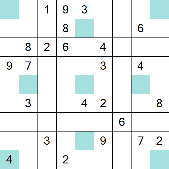 Girandola Sudoku - Difícil