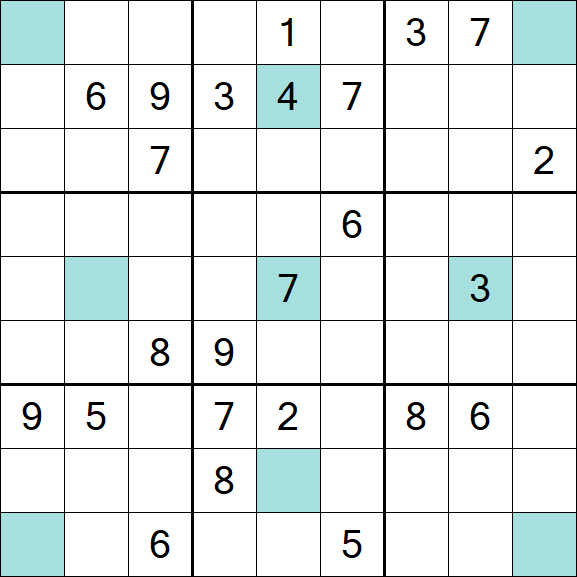 Girandola Sudoku - Difícil
