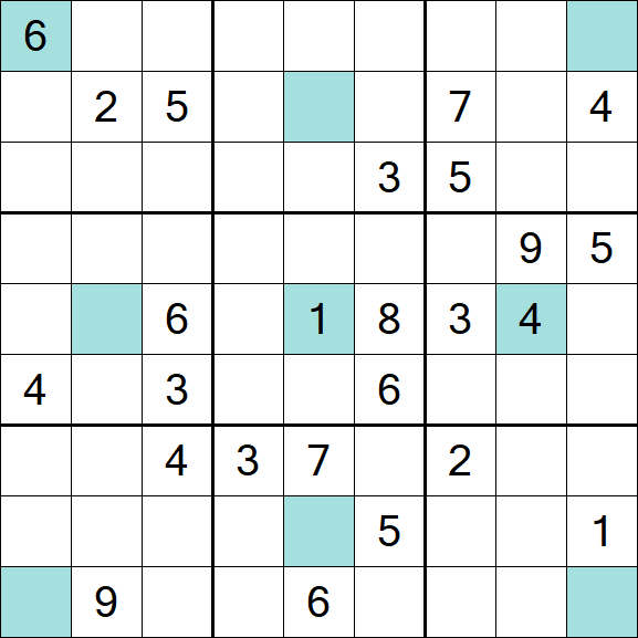 Girandola Sudoku - Hard
