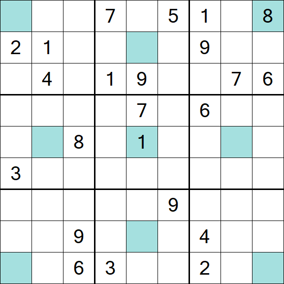 Girandola Sudoku - Hard