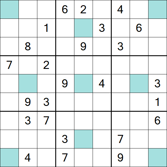Girandola Sudoku - Difficile