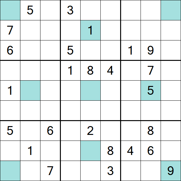 Girandola Sudoku - Difficile