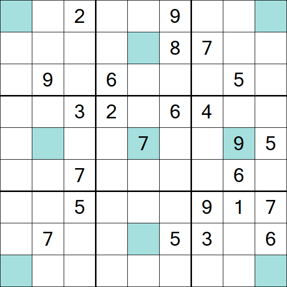Girandola Sudoku - Difícil