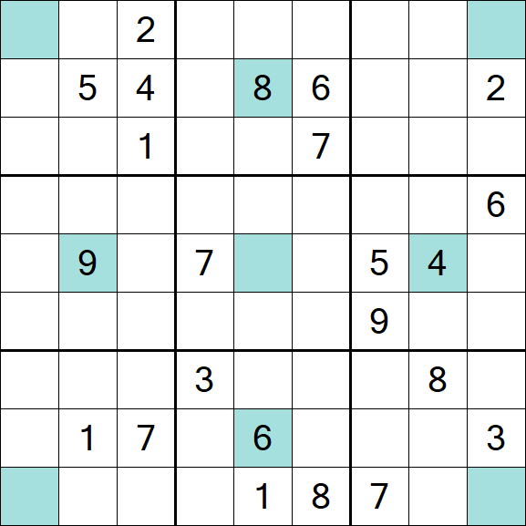 Girandola Sudoku - Difícil