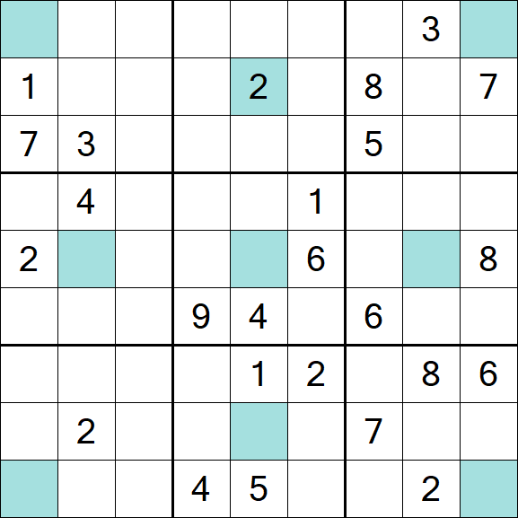 Girandola Sudoku - Difficile