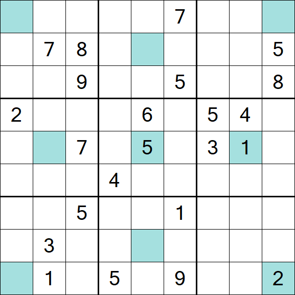 Girandola Sudoku - Hard