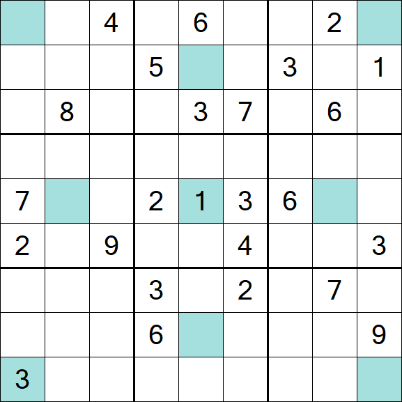 Girandola Sudoku - Difficile
