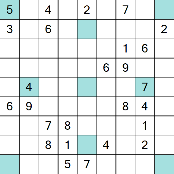Girandola Sudoku - Hard