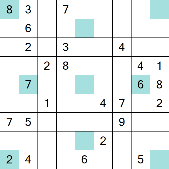 Girandola Sudoku - Hard