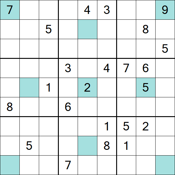 Girandola Sudoku - Hard