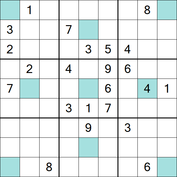 Girandola Sudoku - Difícil