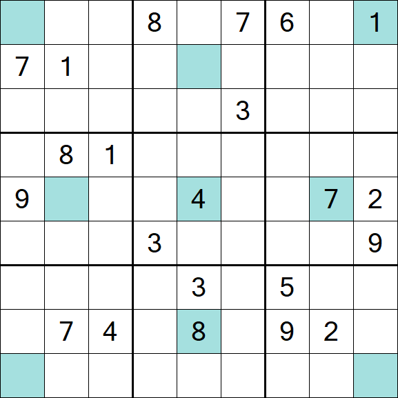 Girandola Sudoku - Difícil