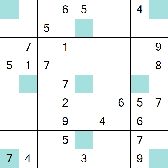 Girandola Sudoku - Difícil