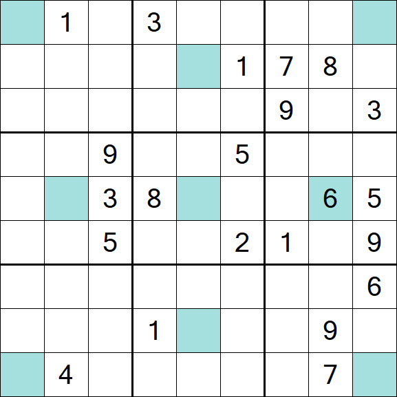 Girandola Sudoku - Difícil