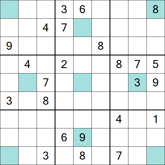 Girandola Sudoku - Difícil