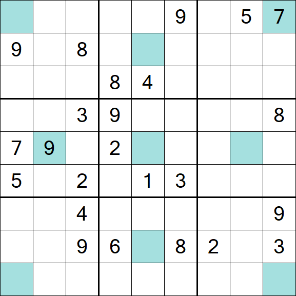 Girandola Sudoku - Difícil
