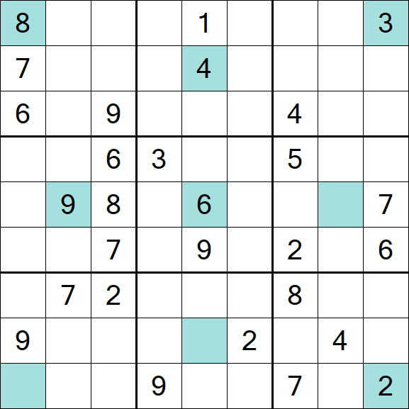Girandola Sudoku - Difícil