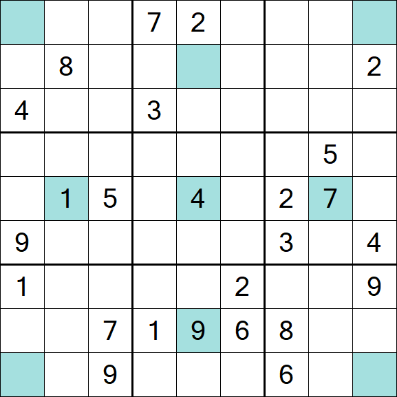 Girandola Sudoku - Difícil