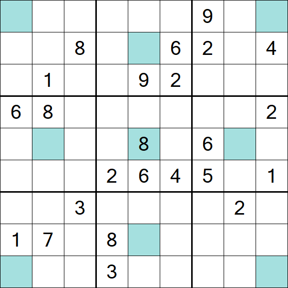 Girandola Sudoku - Difícil