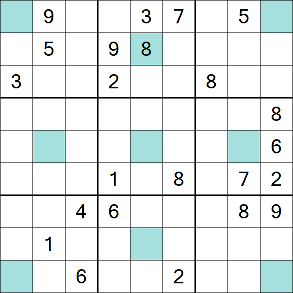 Girandola Sudoku - Difícil