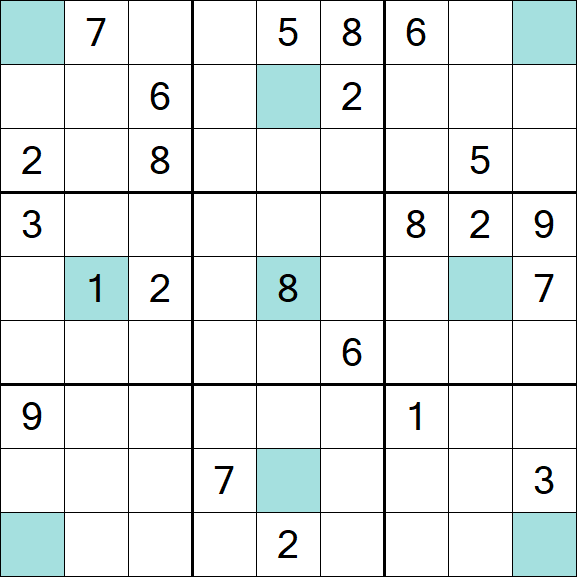 Girandola Sudoku - Difficile