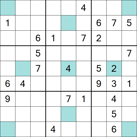 Girandola Sudoku - Difficile