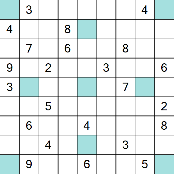 Girandola Sudoku - Difficile