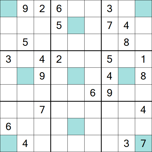 Girandola Sudoku - Difficile