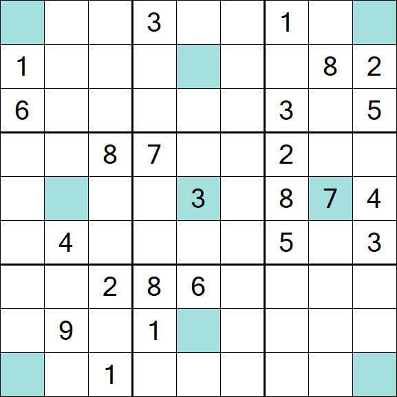 Girandola Sudoku - Hard