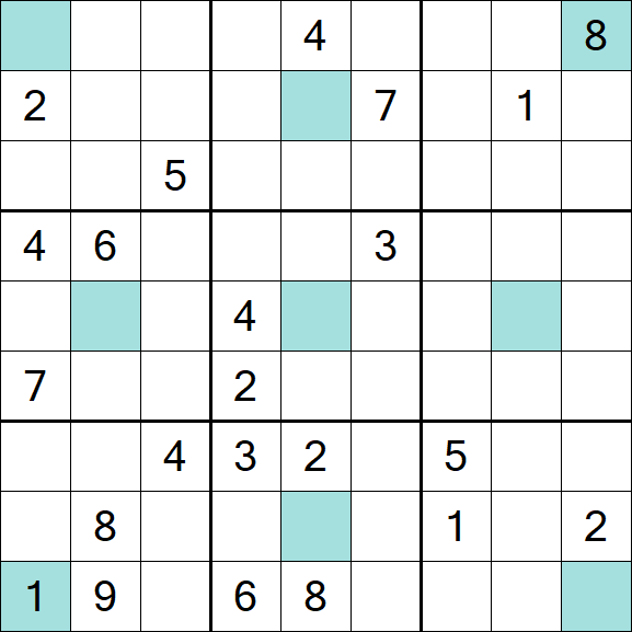 Girandola Sudoku - Difficile