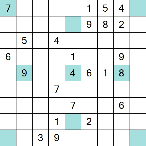 Girandola Sudoku - Difficile