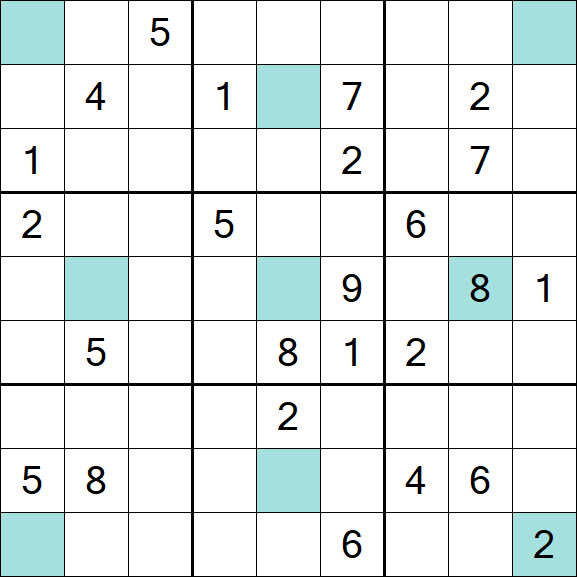 Girandola Sudoku - Difficile