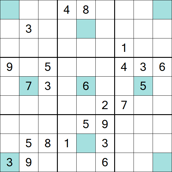 Girandola Sudoku - Difficile