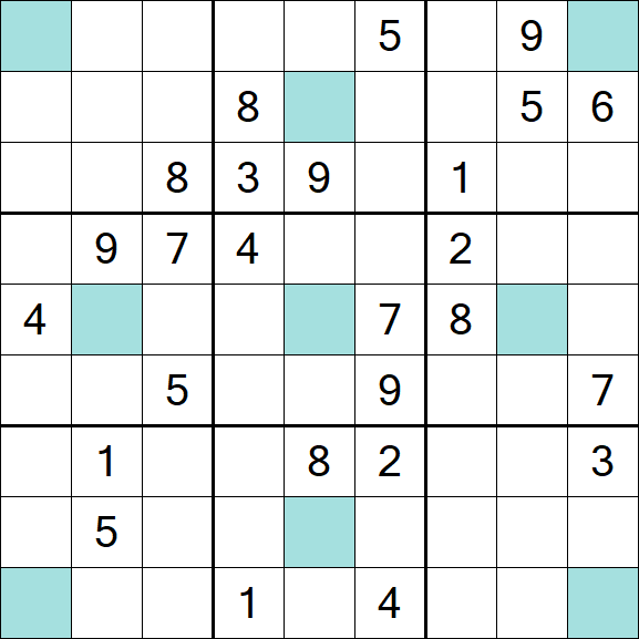 Girandola Sudoku - Difficile
